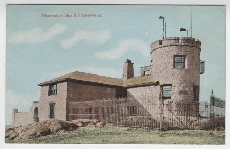 Observatory Blue Hill Reservation