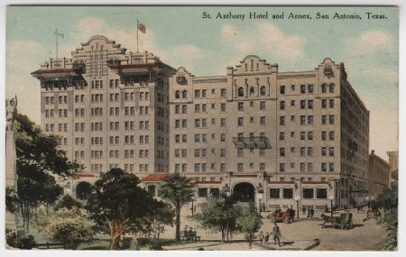 St. Anthony Hotel and Annex, San Antonio, Texas