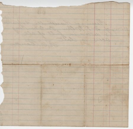 W. T. Walker Receipt, December 22, 1873. (back)