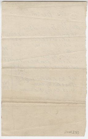 Bill for Mr. Beason, Aug. 10, 1875. (back)