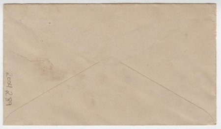 Envelope from A. D. Puffer & Sons' Manuf'g Co. (back)