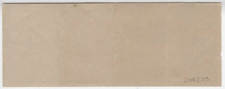W. C. N. King Receipt, December 1, 1883. (back)
