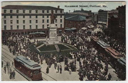 Monument Square, Portland, Me.