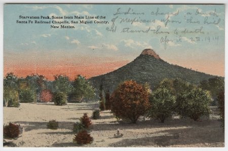 Starvation Peak, San Miguel County, New Mexico
