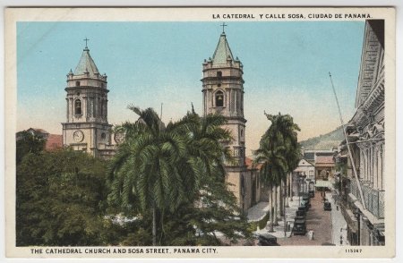 he Cathedral Church and Sosa Street, Panama City