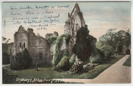 Dryburgh Abbey from High Altar