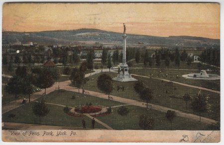 View of Penn. Park,  York, Pa.