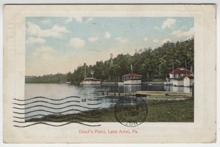 Doud's Point, Lake Ariel, Pa.
