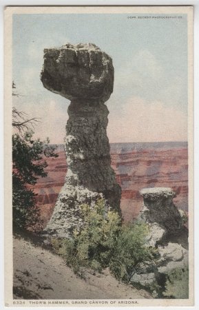 Thor's Hammer, Grand Canyon of Arizona