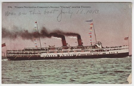 Niagara Navigation Company's Steamer 