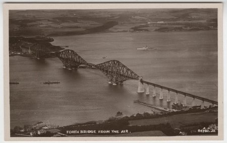 Forth Bridge From The Air