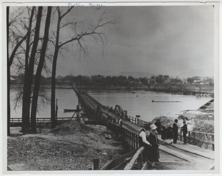 Pontoon Bridge, Russellville, Ark.