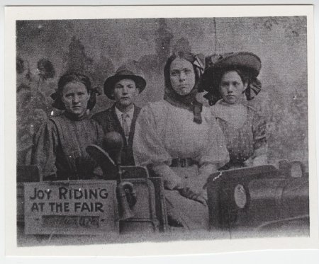 Four people Joy Riding at the Fair