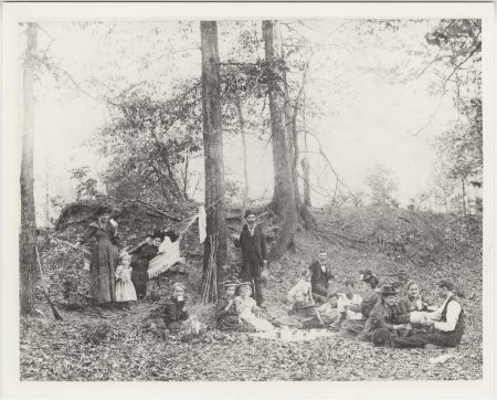 Group on Picnic, Russellville, Ark.