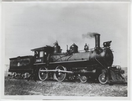 D& R Train Engine #8