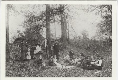 Group on Picnic, Russellville, Ark.