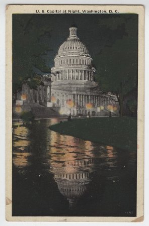 U. S. Capitol at Night