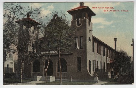 Bon Avon School. San Antonio, Texas.