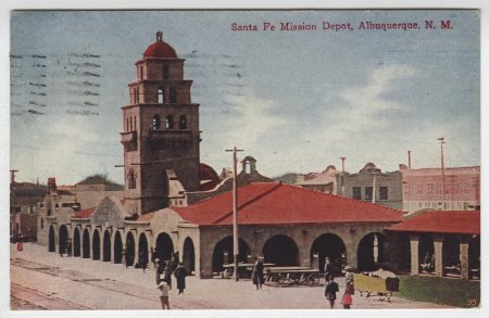 Santa Fe Mission Depot, Albuquerque, N. M.