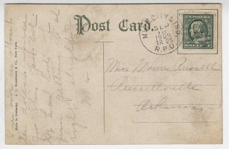 Capitol, Lansing, Mich. (back)