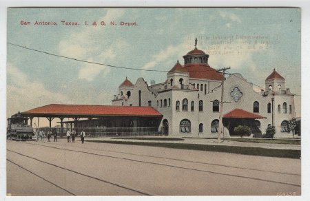 San Antonio, Texas. I. & G. N. Depot