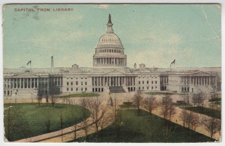 Capitol From Library