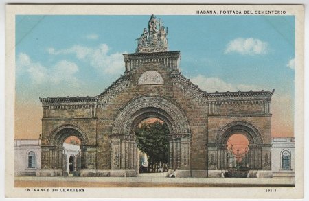 Habana: Entrance To Cemetery