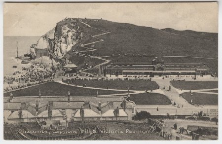 Ilfracombe, Capstone Hill & Victoria Pavilion