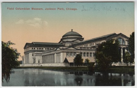 Field Columbian Museum, Jackson Park, Chicago.