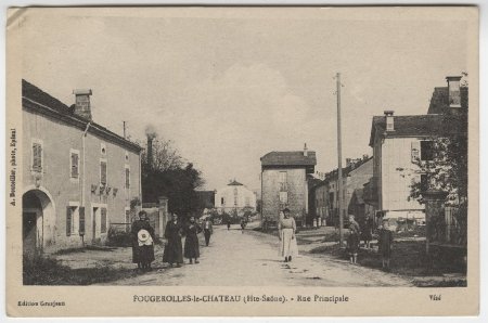 Fougerolles le Chateau (Hte Saone) - Rue Principale