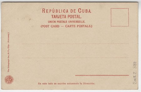 A Cuban Country Residence (back)
