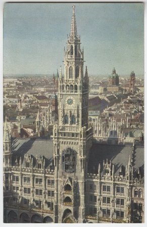Munchen, Neues Rathaus mit Glockenspiel