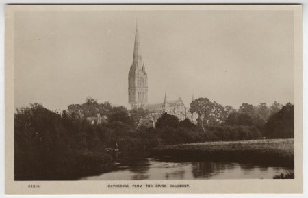 Cathedral from the River, Salisbury