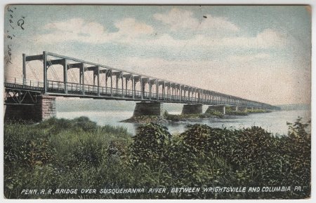 Penn. R.R. Bridge over Susquehanna River, Pa.
