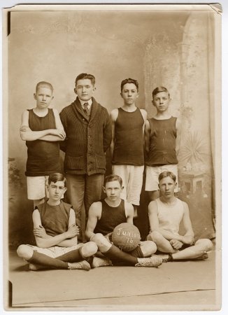 1916 Basketball Team, Russellville, Ark.