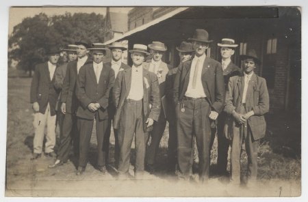 Group of Men in Hats, Arkansas