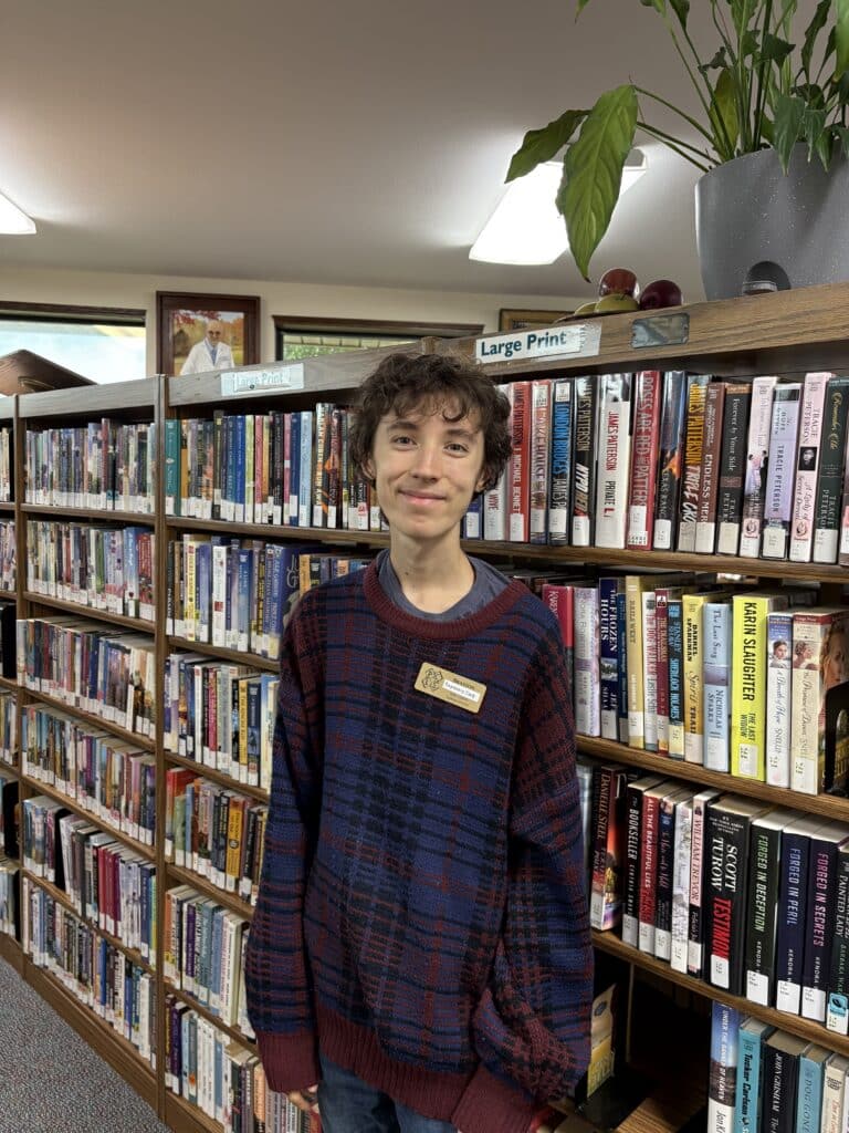 Photo of Dover programming clerk, Braxton.