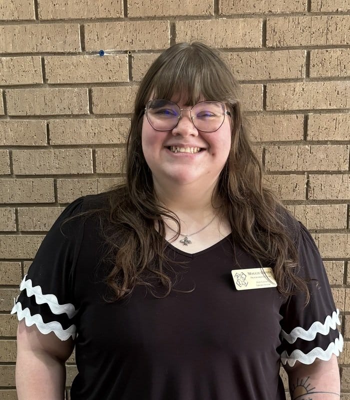 Photo of Dover library assistant branch manager, Maggie.