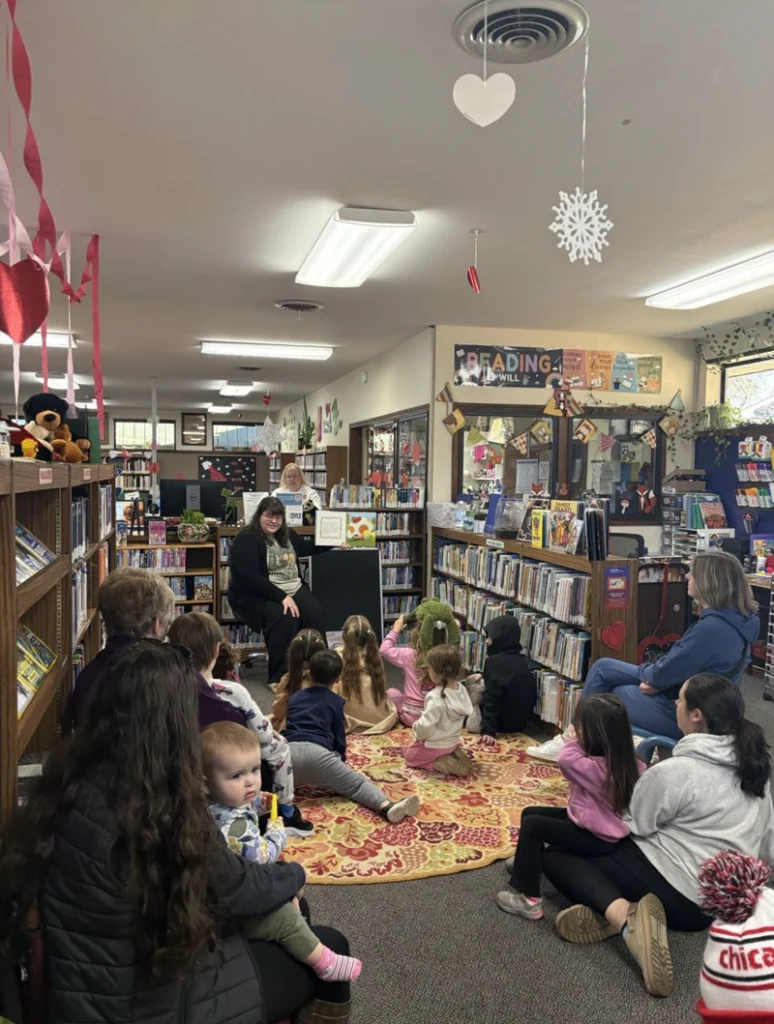 Dover Public Library story time.